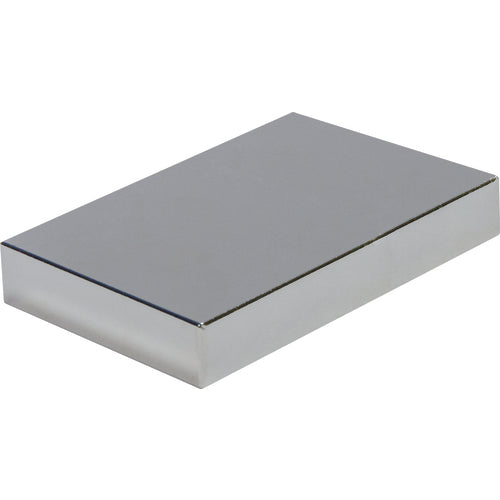 MAG-MATE Nickel Plated Rare Earth Magnet 0.25″Th × 1.00″Wd × 2.00″Lg, 35 MgO - Exact Tooling