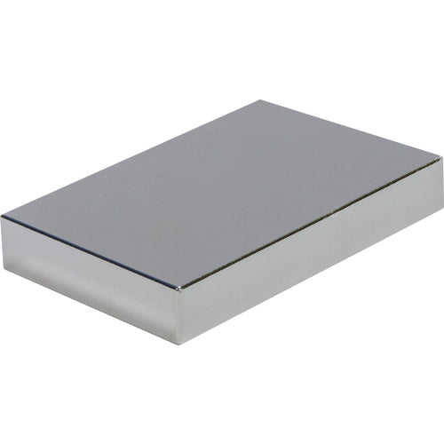 MAG-MATE Nickel Plated Rare Earth Magnet 0.25″Th × 0.50″Wd × 2.00″Lg, 35 MgO - Exact Tooling
