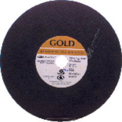 14″ × 3/32″ × 1″ - A36-NBFW - Aluminum Oxide Reinforced Cut-Off Wheel - Exact Tooling