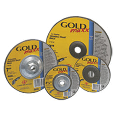 7″ × 1/4″ × 5/8″-11 - Zirconium 24 Grit Type 27 - Cut-Off Wheel - Exact Tooling