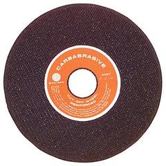 7″ × 0.040″ × 1/2″-70 Grit - Aluminum Oxide Reinforced Cut-Off Wheel - Exact Tooling