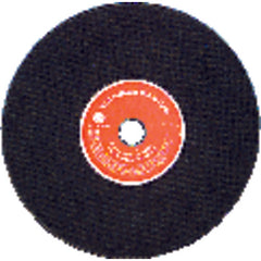 4″ × 1/32″ × 1/2″-60 Grit - Aluminum Oxide Reinforced Cut-Off Wheel - Exact Tooling