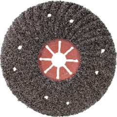 4 1/2″ × 7/8″ - Silicon Carbide-16 Grit - Semi-Flex Disc - Exact Tooling