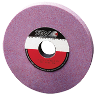12 x 1 x 5" - Aluminum Oxide (PA) / 46K Type 1 - Surface Grinding Wheel - Exact Tooling
