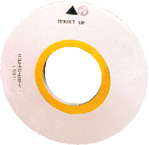 20 x 4 x 10" - Aluminum Oxide (83A) / 46G - Centerless & Cylindrical Wheel - Exact Tooling
