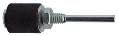 3 x 2 x 3/8'' Shank - Rubber Sanding Drum Mandrel - Exact Tooling