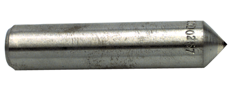 1/4 Carat - 3/8 x 6'' Shank - Coned Diamond Dresser - Exact Tooling
