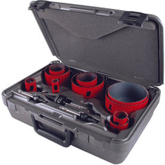 MHS08E ELECTRICIAN HOLE SAW KIT - Exact Tooling
