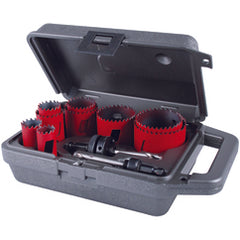 MHS100 HS STEEL HOLE SAW KIT - Exact Tooling