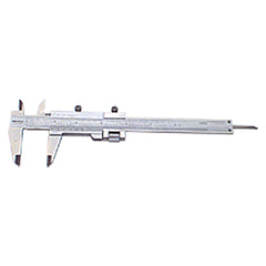 Vernier Caliper - 0-5 / 0-130 mm Measuring Range - (0.001 / 0.02 mm Graduation) - Exact Tooling