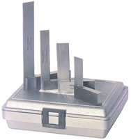 #52-432-246 - 2; 3; 4; & 6'' Length - 4 Piece Precision Square Set - Exact Tooling