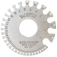 #287 - American Standard: 0 to 36 Gauge - Wire Gage - Exact Tooling
