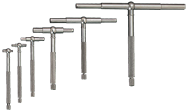 #S579GZ - 4 Pieces - 5/16 to 2-1/8'' Measuring Range - Telescoping Gage Set - Exact Tooling