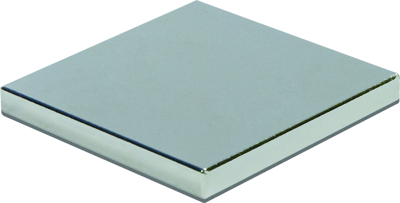 .12 x 1.5 x 1.5 Rectangular Rare Earth Magnet - Exact Tooling