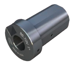 Mazak Style "V" Toolholder Bushing - (OD: 2" x ID: 5/8") - Part #: CNC 86-70V 5/8" - Exact Tooling