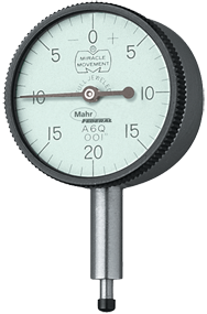 .050 Total Range - 0-10-0 Dial Reading - ANSI 0 Dial Indicator - Exact Tooling