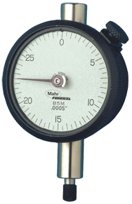 .025 Total Range - 0-5-0 Dial Reading - AGD 1 Dial Indicator - Exact Tooling