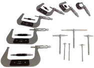 Kit Contains: 0-6" Micrometer Set With Ratchet Stop And Spindle Lock; 0-6" Telescoping Gage Set - Micrometer Set & Telescoping Gage Set - Exact Tooling