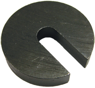 1-1/4 Bolt Size - Black Oxide Carbon Steel - C Washer - Exact Tooling