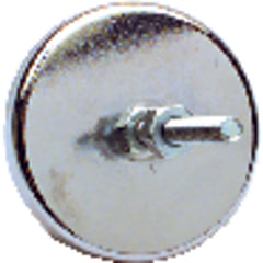 Low Profile Cup Magnet w/Adhevise Back - 2.03″ Diameter Round; 19 lbs Holding Capacity - Exact Tooling