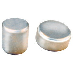 Rare Earth Magnet Material (Nickel) - 1/2″ Diameter Round; 22.4 lbs Holding Capacity - Exact Tooling