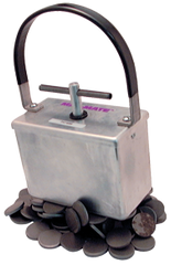 Part Retriever Magnet - 4-1/2'' x 2-3/8'' x 7-1/2'' ( L x W x H );11 lbs Holding Capacity - Exact Tooling