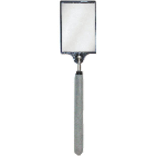 3 1/2″ × 2 1/2″ Size - Rectangular-32 3/4″ Extended Length - Telescoping Pocket Mirror - Exact Tooling
