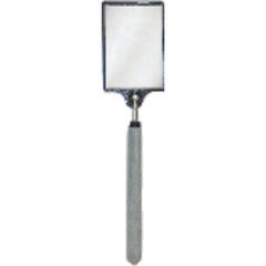 3 1/2″ × 2 1/2″ Size - Rectangular-32 3/4″ Extended Length - Telescoping Pocket Mirror - Exact Tooling