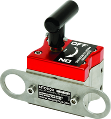 On/off Magnetic Tie-Down - 35-3/4" Length - 110 lbs Holding Capacity - Exact Tooling