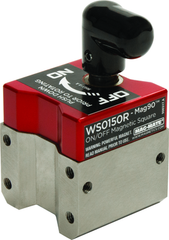 On/Off Rare Earth Permanent Magnetic Square 150 lbs Holding Force - Exact Tooling