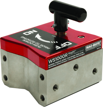 On/Off Rare Earth Permanent Magnetic Square 1000 lbs Holding Force - Exact Tooling