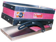 Fine Pole Magnetic Sine Plate - #MSP612FPS2; 6 x 12 x 5-1/4'' - Exact Tooling