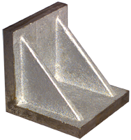 8 x 8 x 8" - Machined Plain Angle Plate - Exact Tooling