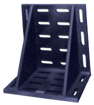 20 x 16 x 12" - Machined Giant Slotted Angle Plate - Exact Tooling