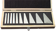 #PAB10 - 10 Pieces - 1° to 30° Angle - Angle Block Set - Exact Tooling