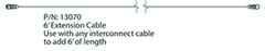 EXTENSION CABLE 6 FT/1.8M - Exact Tooling