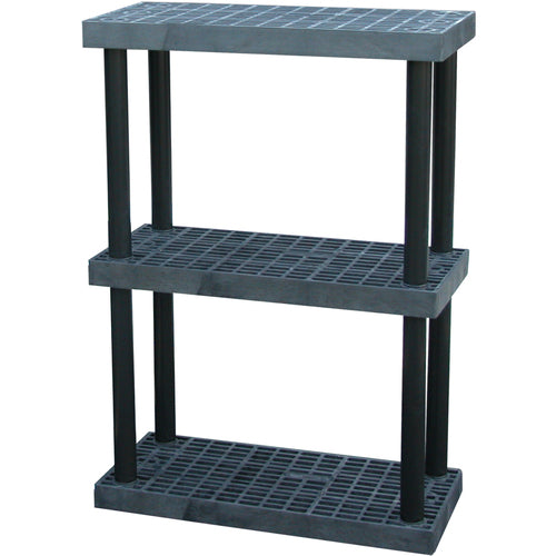 Plastic Bulk Shelf&Storage 36 × 16 3 Shelf - Exact Tooling