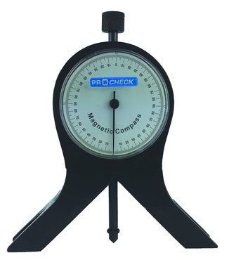 Magnetic Dial Proctractor with Punch - Exact Tooling