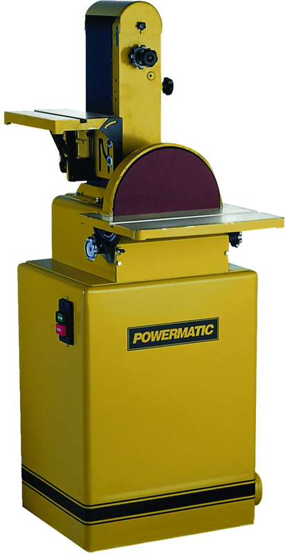 Model 31A 6" Belt and 12" Disc Floor Standing Combination Sander 1.5HP 115/230V 3PH - Exact Tooling