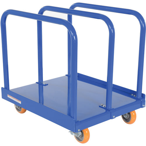 Heavy Duty Panel Cart 4K 6 × 2 Poly (Orange) - Exact Tooling