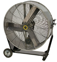 36" Portable Tilting Mancooler Fan 1/2 HP - Exact Tooling