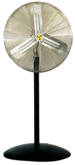 24" Adjustable Pedestal Commercial Fan - Exact Tooling