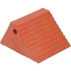 Plastic Dual Slope Wheel Chock Orange - Exact Tooling