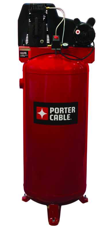 60 Gal. Single Stage Air Compressor, Stationary - Exact Tooling