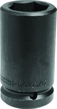 Proto® #5 Spline Drive Budd Wheel Deep Impact Socket 1-1/2" - 6 Point - Exact Tooling