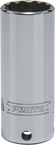 Proto® Tether-Ready 3/8" Drive Deep Socket 21 mm - 12 Point - Exact Tooling