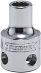 Proto® Tether-Ready 3/8" Drive Socket 1/4" - 12 Point - Exact Tooling