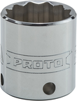 Proto® Tether-Ready 3/8" Drive Socket 24 mm - 12 Point - Exact Tooling