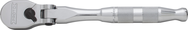 Proto® 3/8" Drive Flex Head Precision 90 Pear Head Ratchet 7"- Full Polish - Exact Tooling