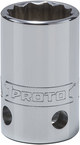 Proto® Tether-Ready 1/2" Drive Socket 17 mm - 12 Point - Exact Tooling